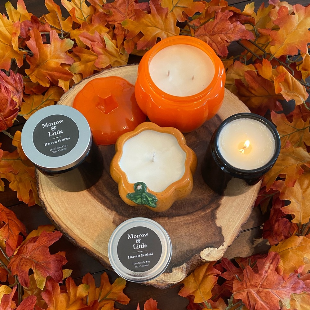 Harvest Festival 8oz Soy Wax Candle
